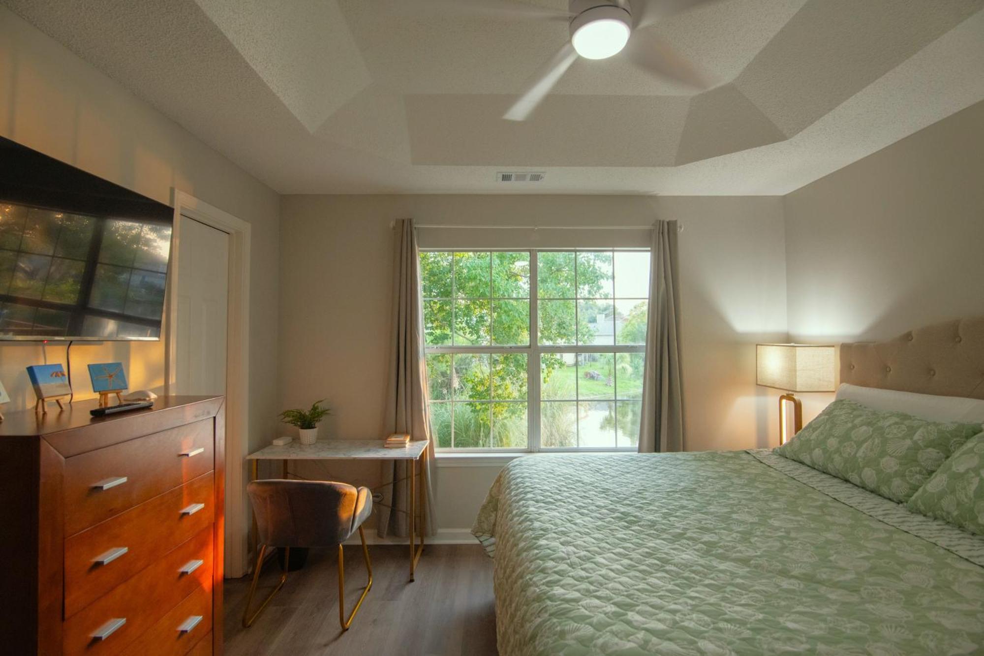 Savannah Lakefront Retreat Near Tybee Beach With King Bed And Free Parking Kültér fotó