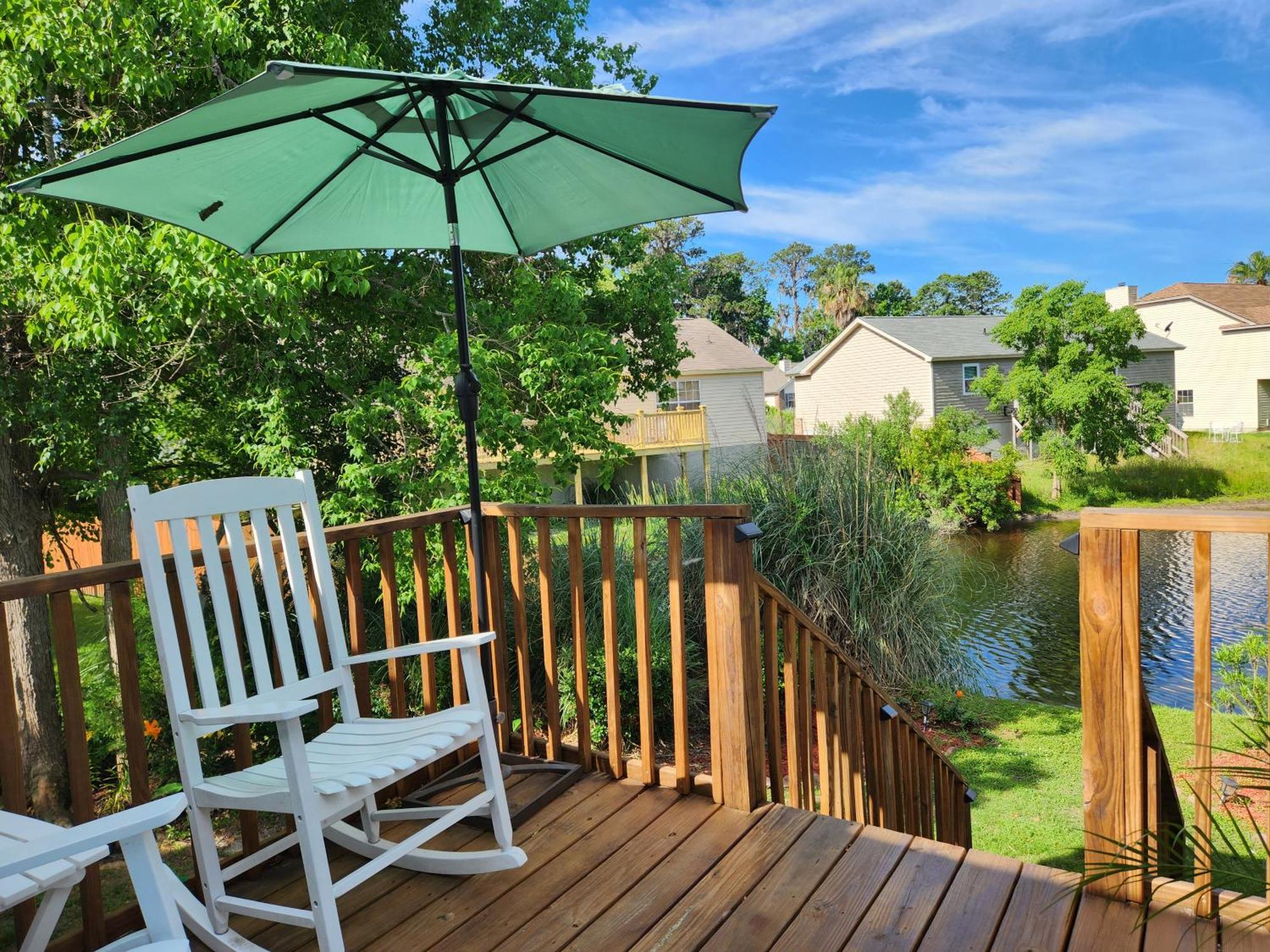 Savannah Lakefront Retreat Near Tybee Beach With King Bed And Free Parking Kültér fotó
